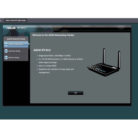 ASUS RT-N12 Factory Reset Wireless-N300 3-in-1 Router / AP/ Range Extender - Picture 5 of 5